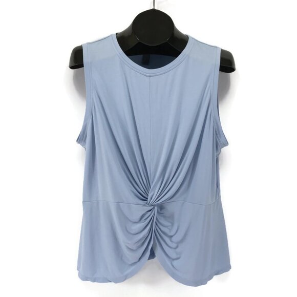 Sweaty Betty Tori Twist Tank Top Women's Plus Size 14 Blue Fitness Performance - Picture 1 of 13